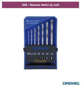 DREMEL 628 7'li Hassas Delici Uç Seti 2615062832