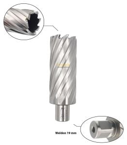 3Keego 35 x 75 mm HSS Uzun Manyetik Matkap Ucu SHC75