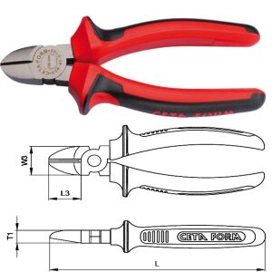 Ceta Form 180 mm Yan Keski Polisajlı-DouTech Sap E06-41-0180