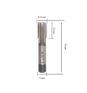 MTE M14x1,25 İnce Diş El Kılavuzu 2’li Takım HSS DIN 2181