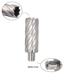 3Keego 34 x 75 mm HSS Uzun Manyetik Matkap Ucu SHC75