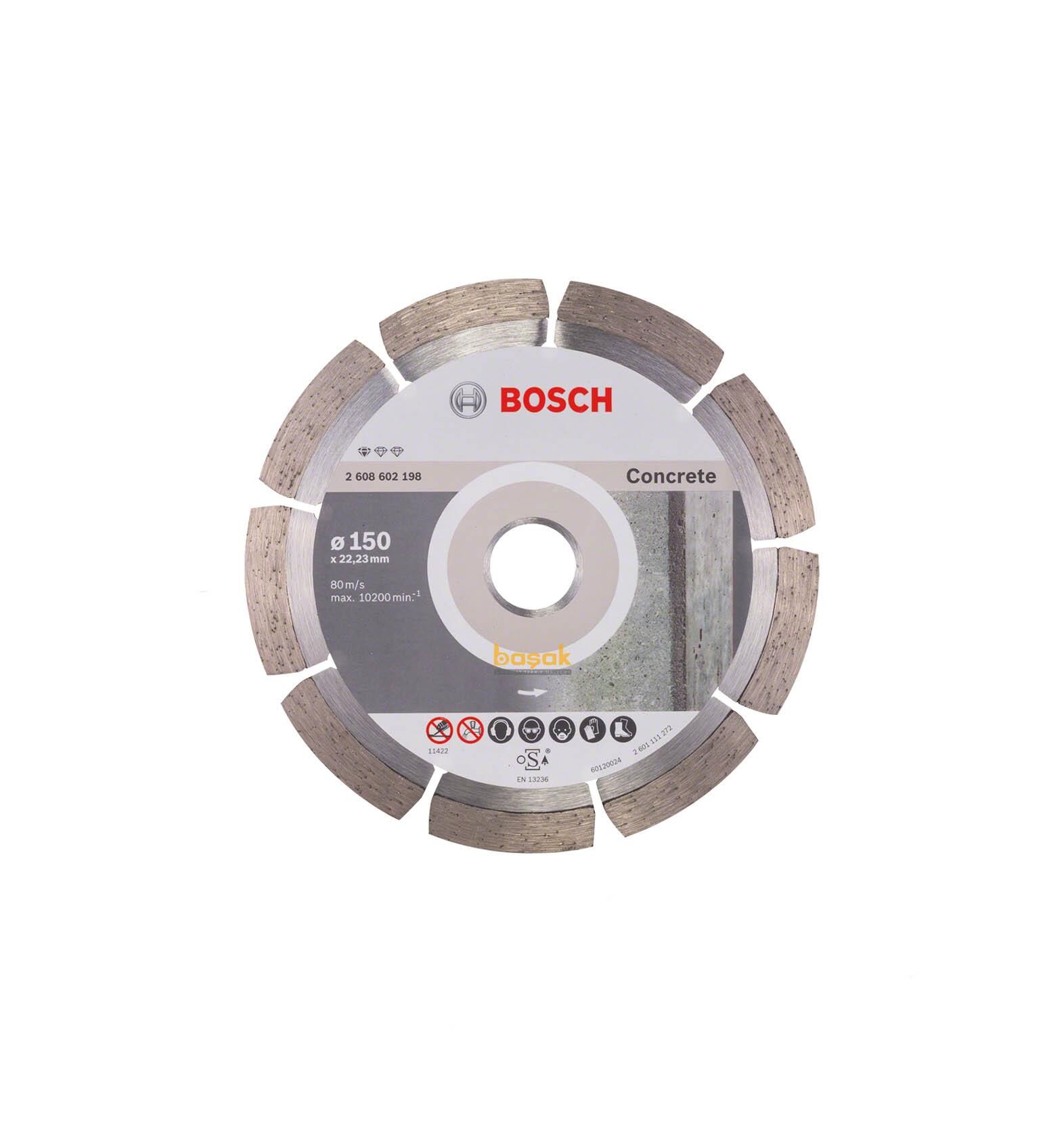 Bosch 150 mm Elmas Beton Kesme Testeresi 2608602198
