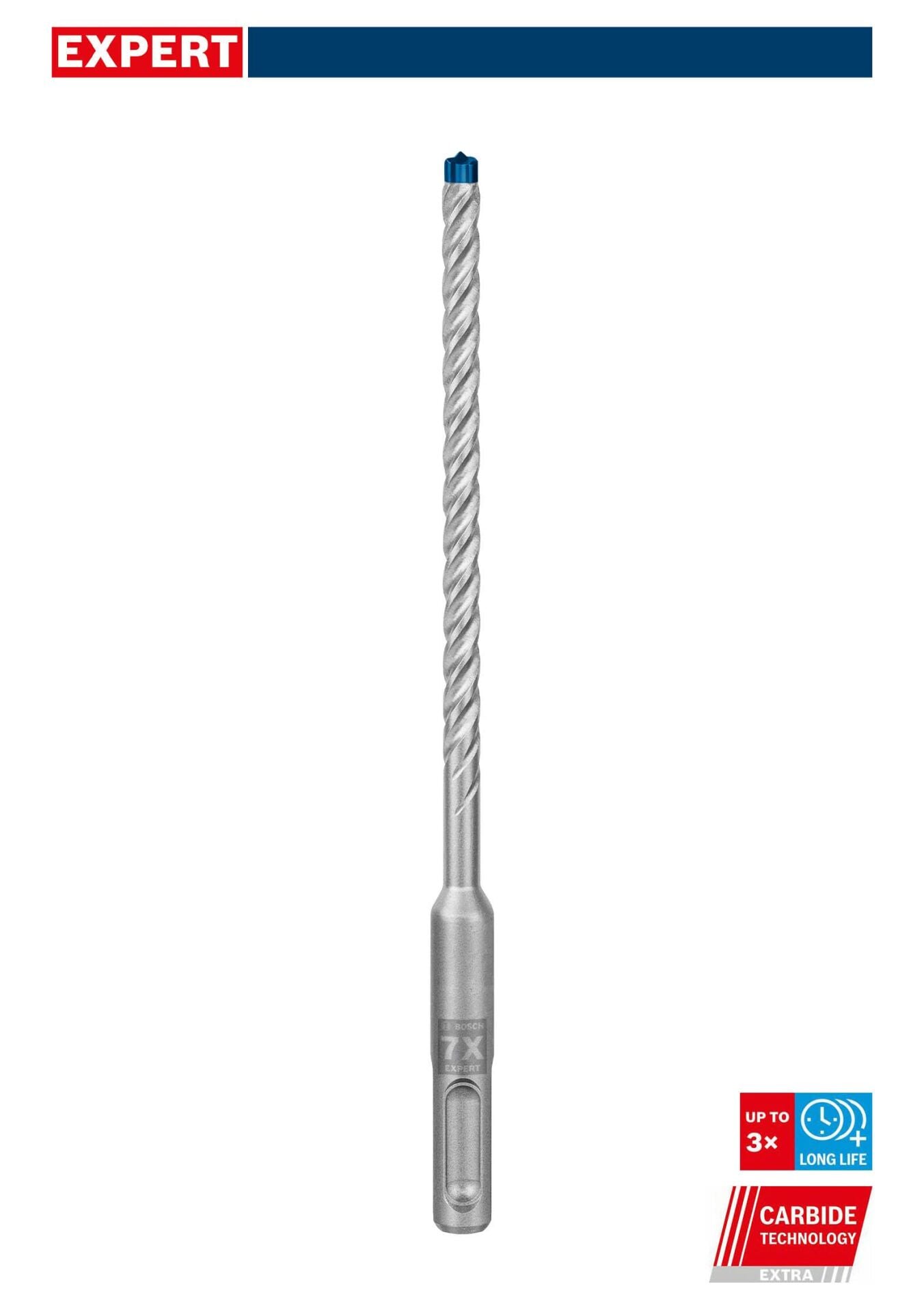Bosch Expert 6x165 mm Yeni Sds Plus-7X Matkap Ucu 2608900072