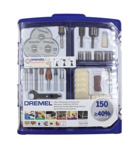 DREMEL 724 150 parça  Çok Amaçlı Aksesuar Seti