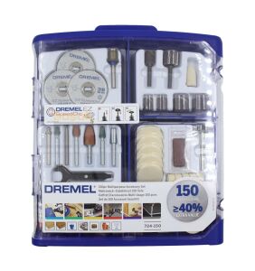 DREMEL 724 150 parça  Çok Amaçlı Aksesuar Seti