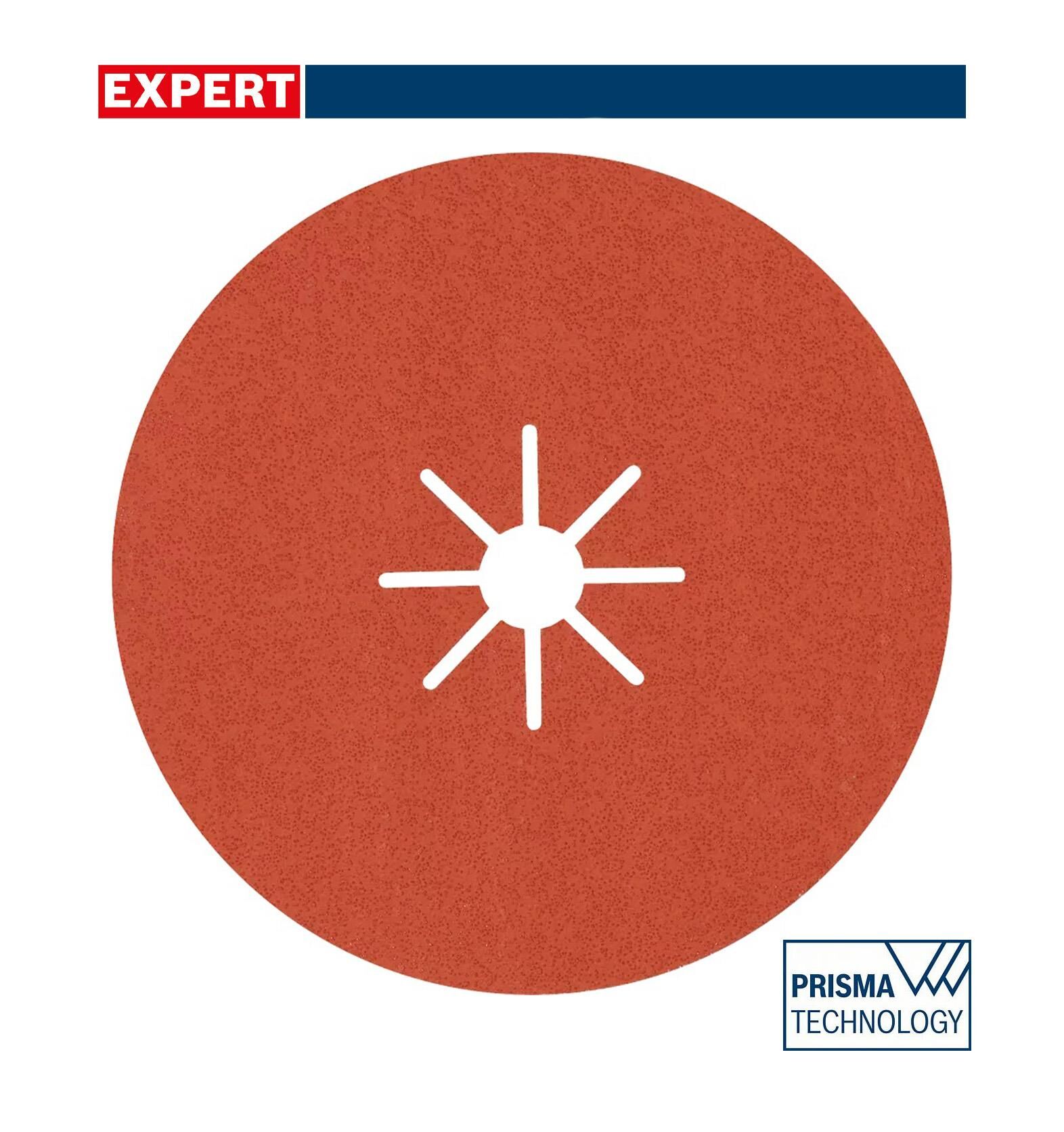 Bosch R782 Expert 180 mm 60 kum Inox Disk Zımpara 25'li 2608621829