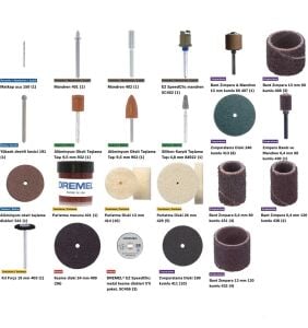 DREMEL 723 100 Parça Çok Amaçlı Aksesuar Seti
