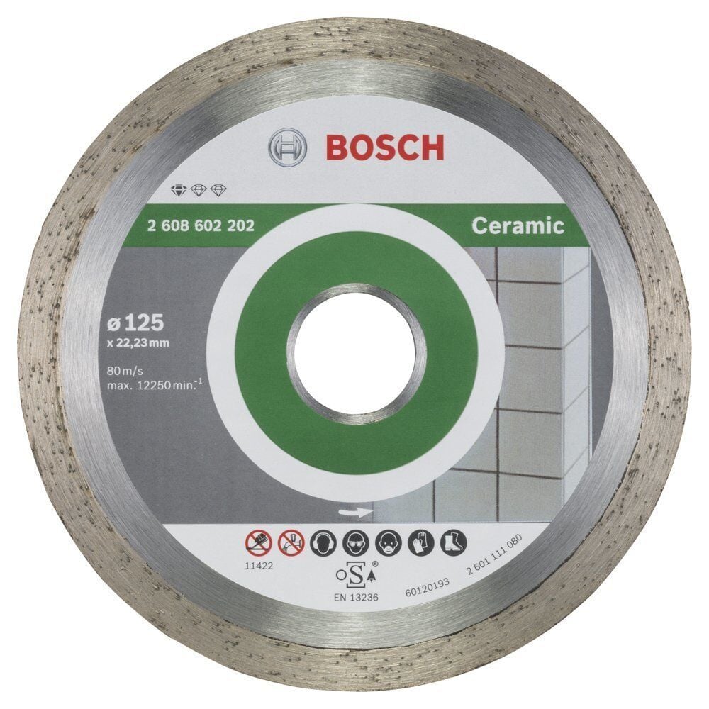 Bosch 125 mm Seramik Kesici Elmas Disk Standart 2608602202