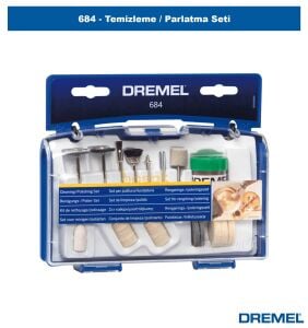 DREMEL 684 20 Parça Temizleme ve Parlatma Seti