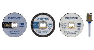 DREMEL SC690 SpeedClic 10 Adet Kesme Aksesuar Seti + Mandiren
