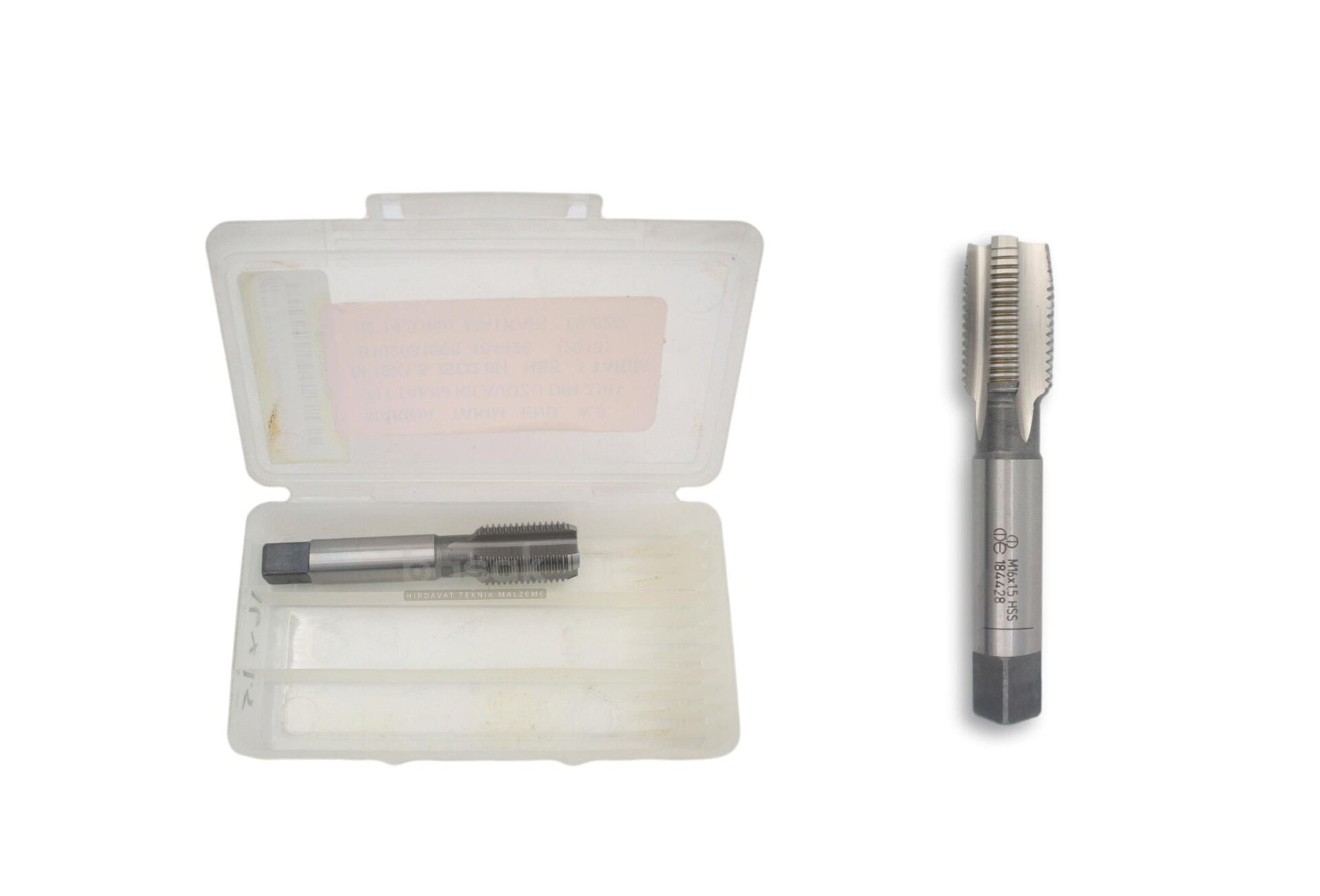MTE M16x1,5 İnce Diş El Kılavuzu 2’li Takım HSS DIN 2181
