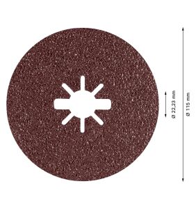 Bosch R781 Expert 115 mm 36 kum Metal Disk Zımpara 5'li 2608621779