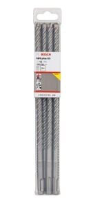 Bosch SDS Plus-5X 10'lu 10 x 260 mm Dört Elmaslı Matkap Ucu 2608833904