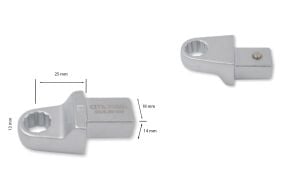 Ceta Form 13mm Yıldız Tork Anahtar Ucu (14x18mm) D02E-RE1413