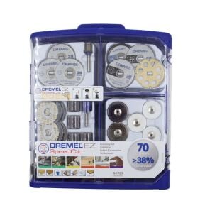 DREMEL SC725 SpeedClic 70 Parça Çok Amaçlı Aksesuar Seti