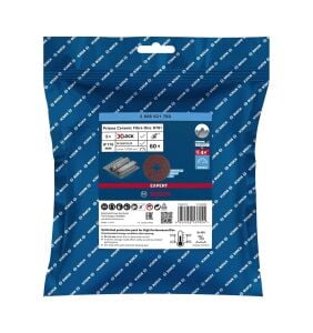 Bosch R781 Expert 115 mm 60 kum Metal Disk Zımpara 5'li 2608621780