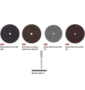 DREMEL 688 Kesme Aksesuar seti 68 Parça