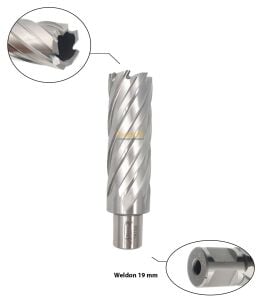 3Keego 28 x 75 mm HSS Uzun Manyetik Matkap Ucu SHC75