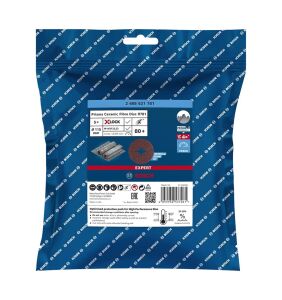 Bosch R781 Expert 115 mm 80 kum Metal Disk Zımpara 5'li 2608621781