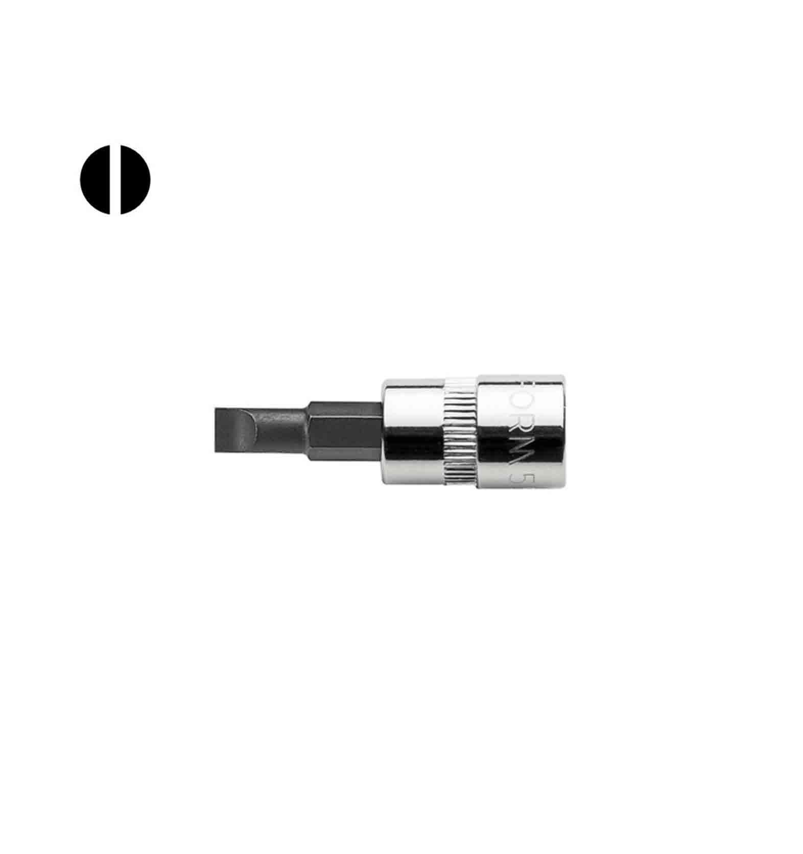 Ceta Form 1/4'' 4X37 mm Lokmalı Düz Uç C08S-S40