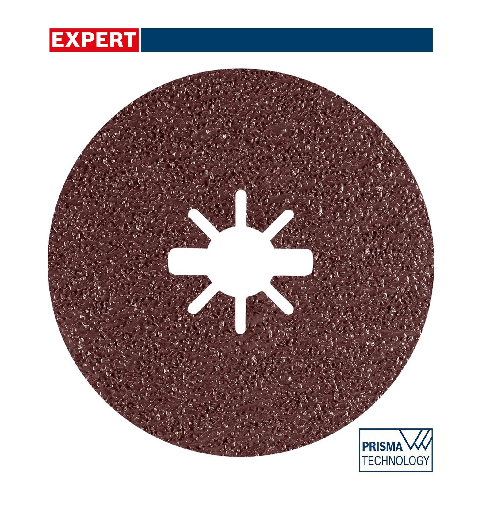 Bosch R781 Expert 125 mm 36 kum Metal Disk Zımpara 5'li 2608621782