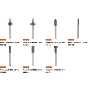DREMEL 660 7 Parça Çok Amaçlı Freze Ucu Seti
