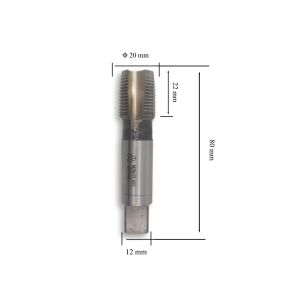 MTE M20x1,5 İnce Diş El Kılavuzu 2’li Takım HSS DIN 2181
