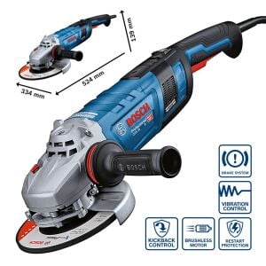 Bosch GWS 30-230 B Yeni 2800W Büyük Taşlama Makinesi 06018G1000