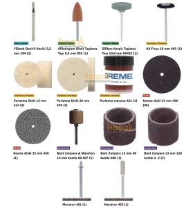DREMEL 687 52 Parçalı Çok amaçlı set