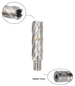 3Keego 25 x 75 mm HSS Uzun Manyetik Matkap Ucu SHC75