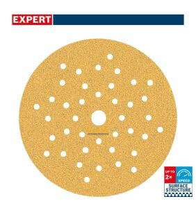 Bosch Expert C470 125 mm 60 kum Çok Delikli Zımpara Kağıdı 50'li 2608901125