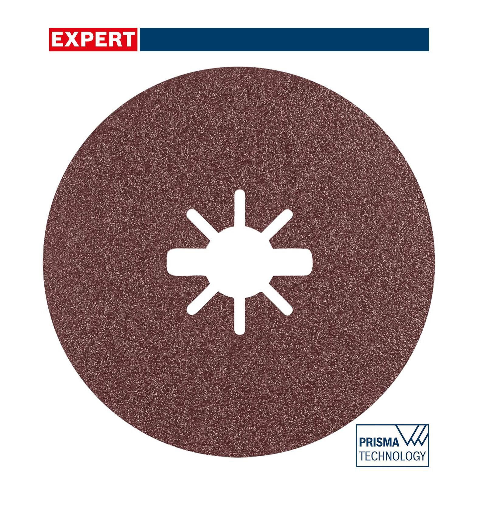 Bosch R781 Expert 125 mm 80 kum Metal Disk Zımpara 5'li 2608621784