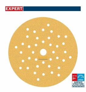 Bosch Expert C470 125 mm 80 kum Çok Delikli Zımpara Kağıdı 50'li 2608901126