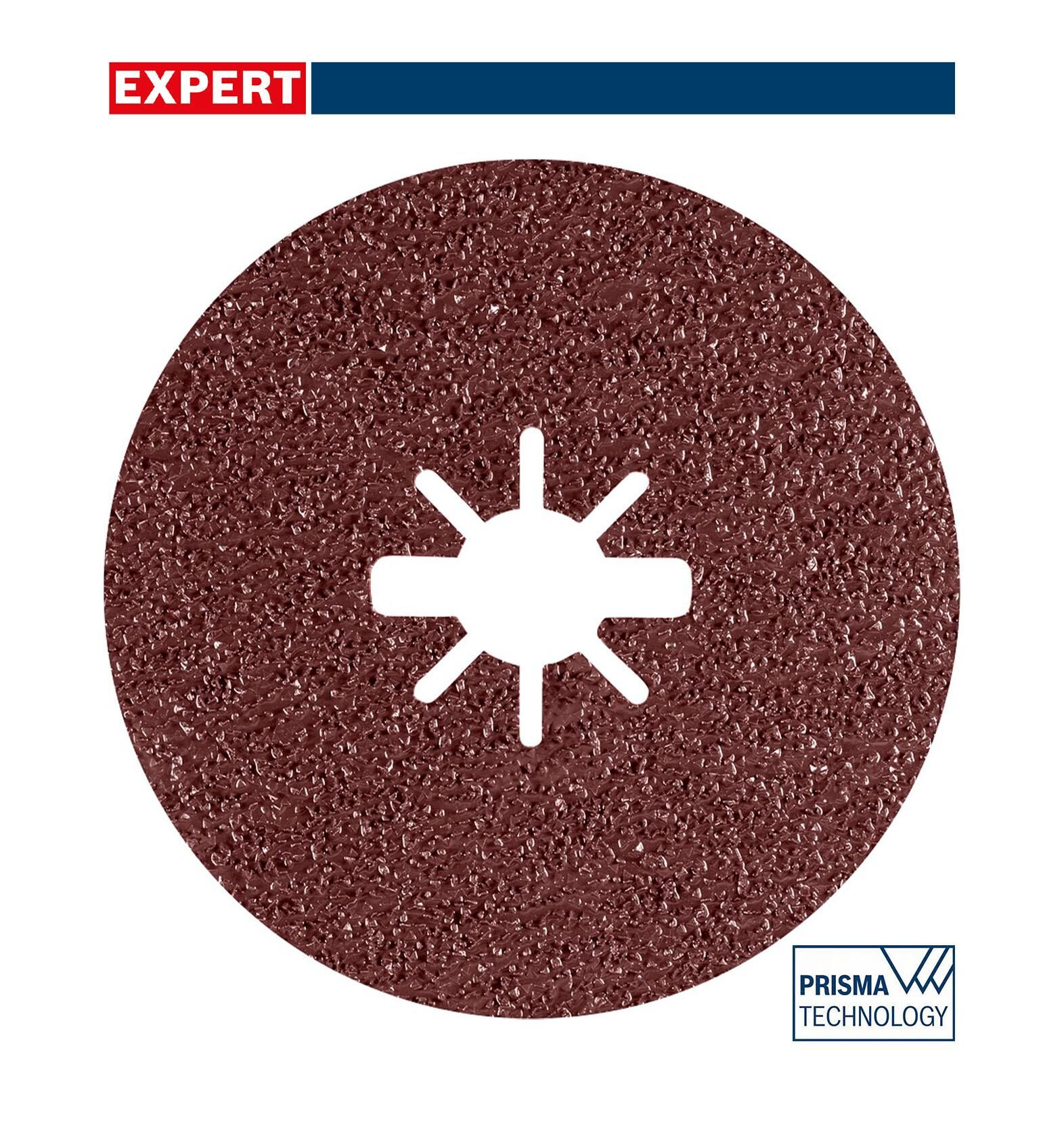 Bosch R781 Expert 115 mm 36 kum Metal Disk Zımpara 25'li 2608621791