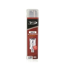 3Keego 22 x 75 mm HSS Uzun Manyetik Matkap Ucu SHC75