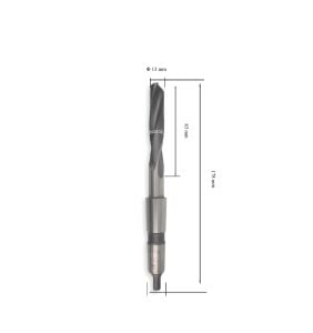MTE 13 mm Hardox Matkap Ucu Mors Konik Saplı