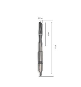 MTE 13 mm Hardox Matkap Ucu Mors Konik Saplı