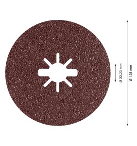 Bosch R781 Expert 125 mm 36 kum Metal Disk Zımpara 25'li 2608621794