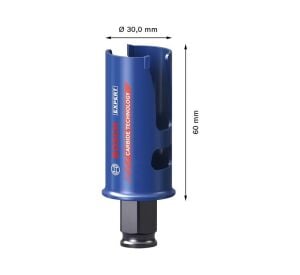 Bosch 30 mm Yapı Malzemeleri İçin Panç 2608900455