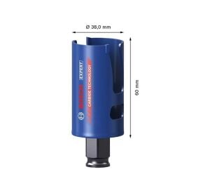 Bosch 38 mm Yapı Malzemeleri İçin Panç 2608900458
