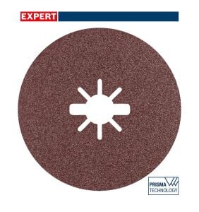 Bosch R781 Expert 125 mm 80 kum Metal Disk Zımpara 25'li 2608621796