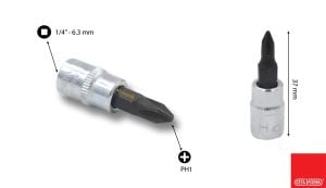Ceta Form PH1 1/4” Lokmalı Yıldız Uç C08S-PH1
