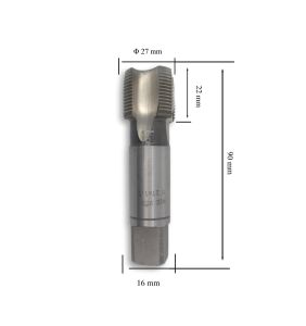 MTE M27x1,5 İnce Diş El Kılavuzu 2’li Takım HSS DIN 2181