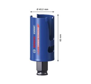 Bosch 40 mm Yapı Malzemeleri İçin Panç 2608900459