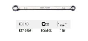 Ceta Form Dış Torx Anahtar E6 x E8 B17-0608