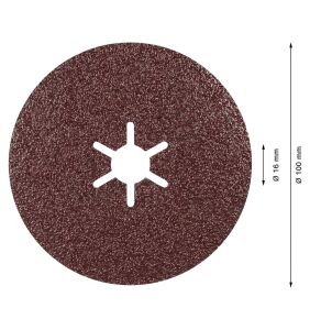 Bosch R781 Expert 100 mm 60 kum Metal Disk Zımpara 25'li 2608621789