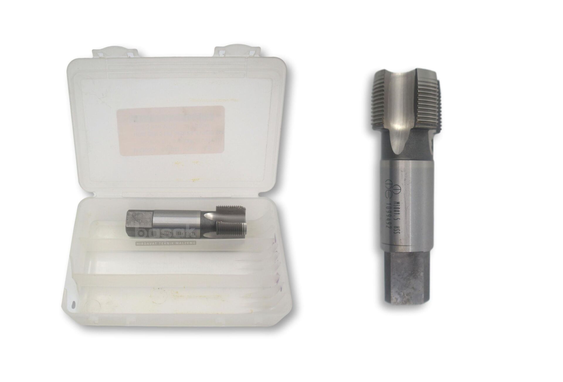 MTE M30x1,5 İnce Diş El Kılavuzu 2’li Takım HSS DIN 2181