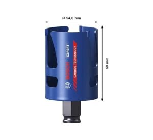 Bosch 54 mm Yapı Malzemeleri İçin Panç 2608900464