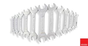 Ceta Form 12'li Açık Ağız Anahtar Takımı Plastik Klipsli B10-P12