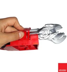 Ceta Form 12'li Açık Ağız Anahtar Takımı Plastik Klipsli B10-P12